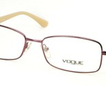Neue Vogue VO 3822-B 812 Dunkel Bordeaux Brille Metallrahmen VO3822B 54-... - $1,077.37 MXN