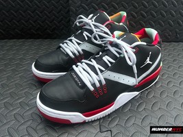 Authenticity Guarantee 
Nike Jordan Flight 23 Black White Red Mint Green 3178... - £61.94 GBP