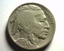 1930 Buffalo Nickel Fine+ F+ Nice Original Coin From Bobs Coin Fast 99c Shipment - $3.50