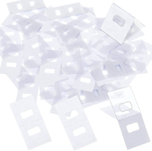 TOODOO Vertical Blind Repair Tabs Vertical Blind Vane Saver, Clear (60 Pieces) - £9.17 GBP