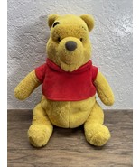 Disney Store Winnie the Pooh Plush 15&quot; Park Souvenir Stuffed Animal KG JD - €17,28 EUR