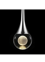 Untrammelife Led Pendant Light 3000K 8W Bathroom Light Polish Nickel NEW!!! - $39.59