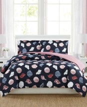 MSRP $80 Seashells 3-Pc. Reversible Full/Queen Comforter Set - $25.65