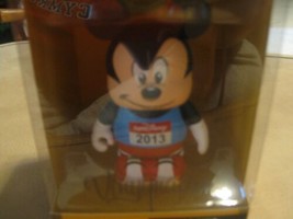 NWT Walt Disney Vinylmation 3&quot; 2013 RunDisney Mickey Mouse Marathon Sealed Box - £14.78 GBP