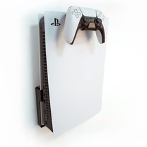 Wall Mount Holer For Ps5(Disc And Digital)+Controller Holder,All Metal Vertical  - £39.86 GBP