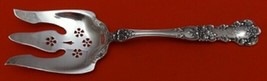 Buttercup by Gorham Sterling Silver Salad Serving Fork AS Pierced 8 3/4&quot; - £124.03 GBP
