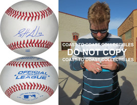 Brett Anderson Brewers Oakland A&#39;s Dodgers signed autographed baseball COA Proof - £50.61 GBP