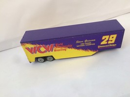 WCW Truck Trailer Steve Grisson 1993 Nascar Purple Yellow Hulk Hogan  - $13.89
