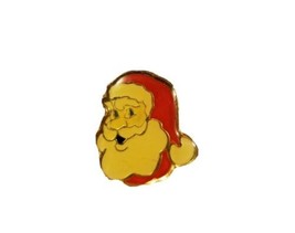 Vintage Santa Clause Kris Kringle Enamel Pin Holidays Christmas - £5.84 GBP