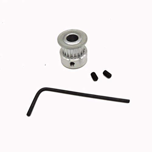 5pcs GT2 alumium timing pulley 20teeth bore 6.35mm fit for GT2 belt widt... - $18.80