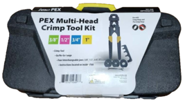PEX Multi-Head Crimp Tool Kit, Hardened Steel w/Comfort-Grip, Apollo 69P... - $73.90 CAD