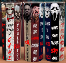 Horror Halloween Michael Meyers - Freddy - Jason - Pennywise Cup Mug Tum... - $19.95