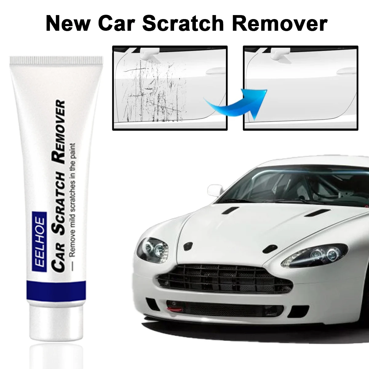 Play Car Styling Wax Scratch Repair Polishing Kit Auto Body Grinding Compound An - £23.64 GBP