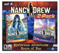 Nancy Drew Trail Of The Twister And Shadow At The Water&#39;s Edge Pc Game 2 Pack - £9.74 GBP