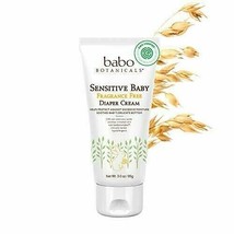 Babo Botanicals Sensitive Baby Zinc Diaper Cream With Colloidal Oatmeal, Shea... - £12.28 GBP