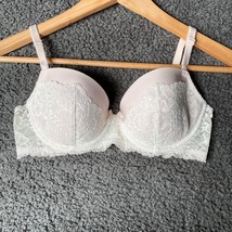 Victoria Secret Dream Angels Lined Demi Push Up Padded Bra 32D 32C Imperfect - £11.87 GBP