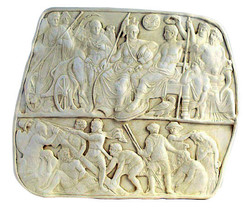 Gemma Augustea Roman Relief with Augustus Tiberius and Army Replica - £100.49 GBP