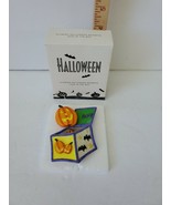 Avon &quot;Jack-in-the-Box&quot; Glowing Halloween Holiday Decor Magnet w/ Pumpkin - £7.66 GBP