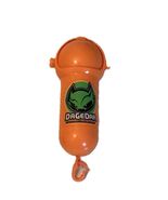 DaGeDar Flip Action Orange Carrying Case Keychain Holds 3 Balls - €6,84 EUR