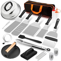 Griddle Accessories Kit Of 18, Teppanyaki Tools For Flat Top Cooking Grilling Ca - £45.69 GBP