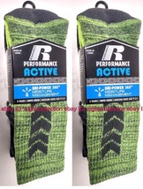 6Pairs Russell® Performance Active DRI-POWER 360 Boys Crew Socks M Shoe ... - $19.79