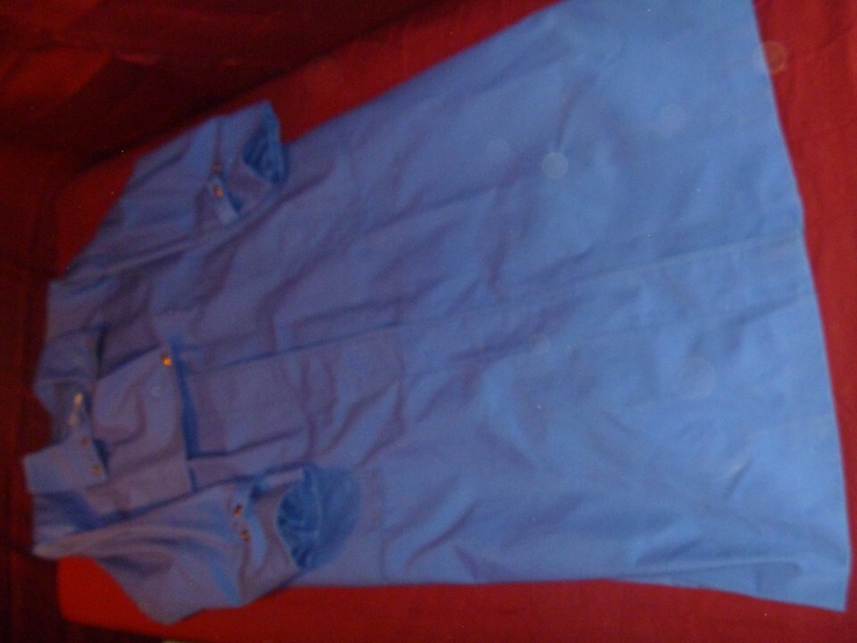 J Gallery blue Trench/Rain Coat - Size  11/12 KD 6041 - $19.79