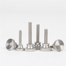 M2 Knurled Thumb Screw With Collar Knurling Screws Manual Adjustment Bolt DIN464 image 4