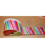 Ribbon Many Colors You Choose 2 1/2&quot; Celebrate It Wired &amp; Non Wired Edge... - $10.13 CAD
