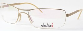 Mainhattan Von AVM 8241 11 Blass Gold Sand Selten Brille Rahmen 57-19-135 - $135.12