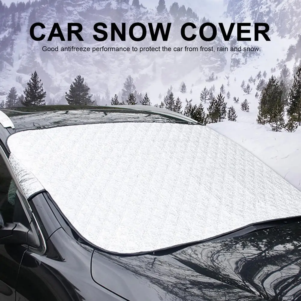 Winter Car Snow Cover Car Windshield Sunshade Outdoor Waterproof Anti Ice Frost - £10.64 GBP+