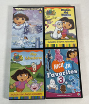 nickelodeon Dora Explorer lot of 4 Rhymes &amp; Riddles Princess, Map Adventures DVD - £7.90 GBP