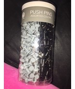 ubrands push pins assorted colors 300 Ct - $240.92 MXN