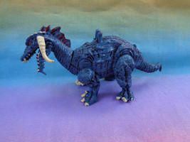 Miniature Dragon Figure Plastic Blue - as is - missing wings - £2.00 GBP