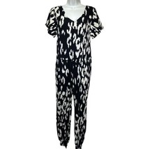 Lularoe Xoe Black &amp; White Pockets Jumpsuit Romper Pants Women&#39;s Size XXS - £19.49 GBP