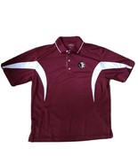 Florida State University Golf PGA Tour Shirt Large L FSU Garnet Seminoles - £25.13 GBP