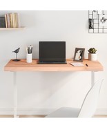 Desk Top 100x50x4 cm Solid Wood Beech - £63.73 GBP