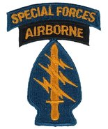 5TH Special Forces Group Airborne with TABS Patch - Blue/Gold - Veteran ... - £4.31 GBP