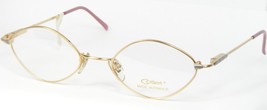 Vintage Cottet Kt 116.327 Gold /MULTICOLOR Eyeglasses Glasses Frame 49-19-140mm - £78.04 GBP