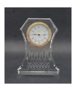 Waterford Crystal Lismore Large 6.5&quot; Clock 107753 Signed Wateford Irland - $3,046.13 MXN