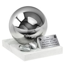 Personalised Pet Cremation urns for Cats or Dogs Ashes Unique Memorial Stainless - £168.95 GBP