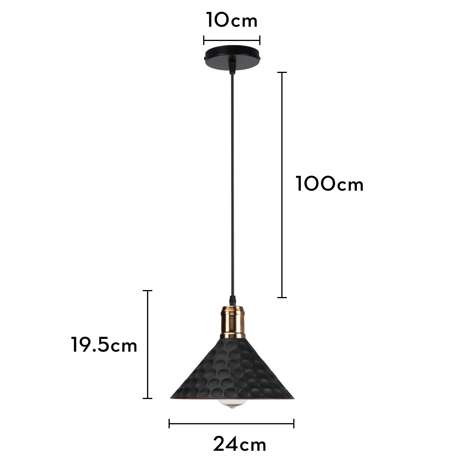 Vintage Pendant Light Loft Retro Chandelier Modern Hanging Lamp E27 Industrial L - £170.45 GBP