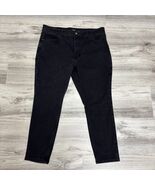 Lee Jeans Womens Plus 18W P Charcoal Flex Waistband Skinny Ankle Mid Ris... - €12,35 EUR