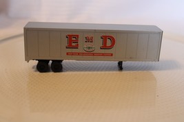 HO Scale Walthers, 40&#39; Semi Truck Trailer, EMD Eastern Dispatch, Silver ... - £19.66 GBP