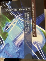 Violin Concerto In D Major Op. 35 Sheet Music Book Tchaikovsky New Flawed Edge(Pic) - £13.26 GBP