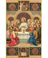 The Last Supper –8.5x11&quot; by Max Schmalzl,– Catholic Art – Catholic Gift– - £11.19 GBP