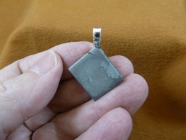 x260-14 Campo del Cielo meteorite 6.6 g slice pendant Widmanstatten iron nickel - £26.30 GBP