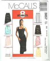 McCall&#39;s Sewing Pattern 3857 Pull on Skirts Size 6-12 - $8.96