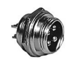 CB4M CB receptacle 4 Pin Male Chassis Socket Mobile Connector Switchcraf... - $1.47