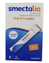 Smectalia, Diosmectite 3g For Acute Diarrhea-Drinkable Suspension-12 Sac... - $19.99