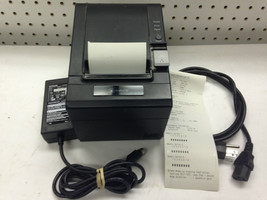 EPSON Black Thermal POS Receipt Printer M267a TM-T20ii complete - £29.50 GBP